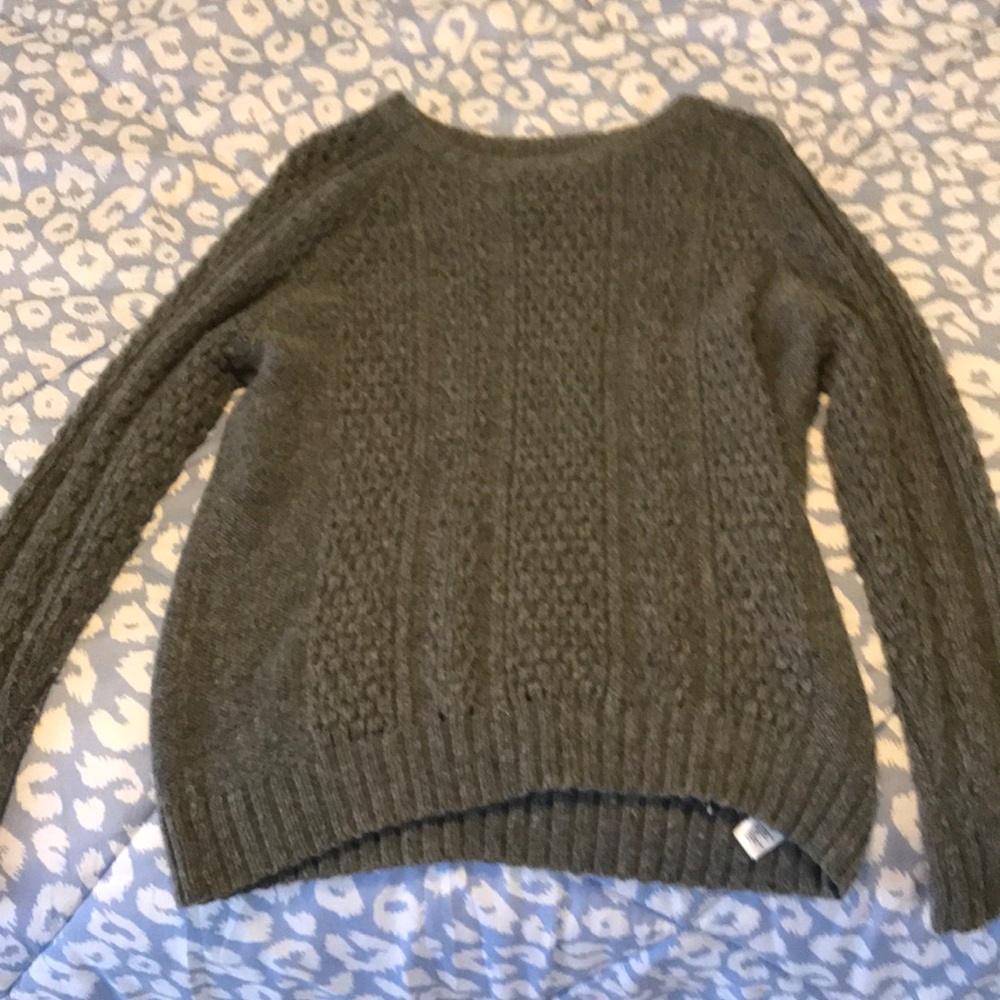 Forever 21 Oversized Gray Sweater